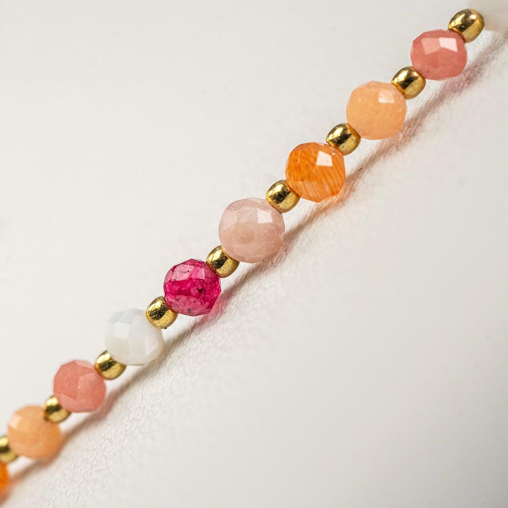 Collana girocollo KLK con pietre - immagine 4