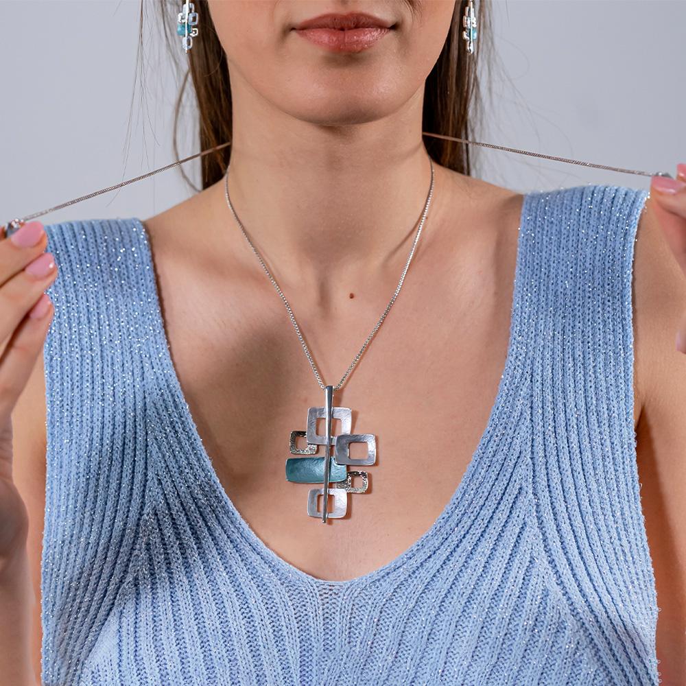 Collana regolabile KLK con pendente - immagine 5
