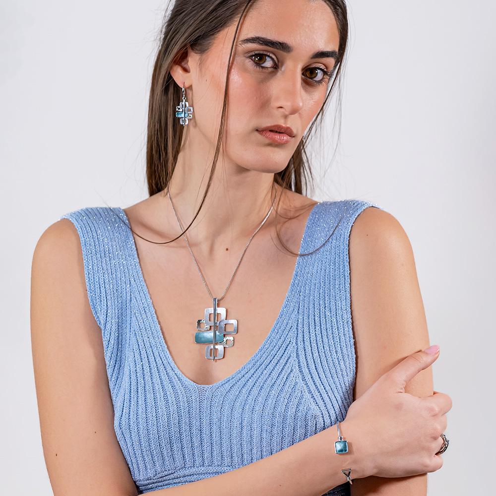 Collana regolabile KLK con pendente - immagine 6