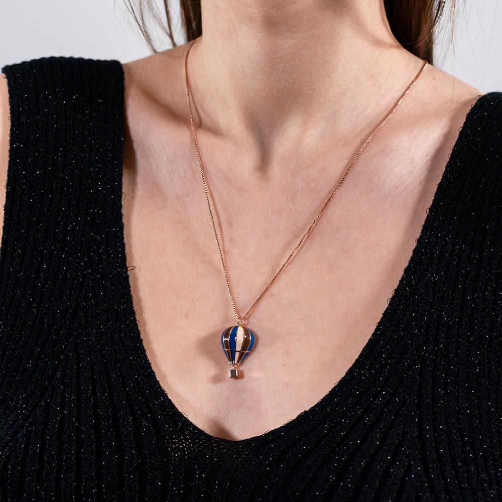 Collana regolabile KLK con mongolfiera - immagine 4