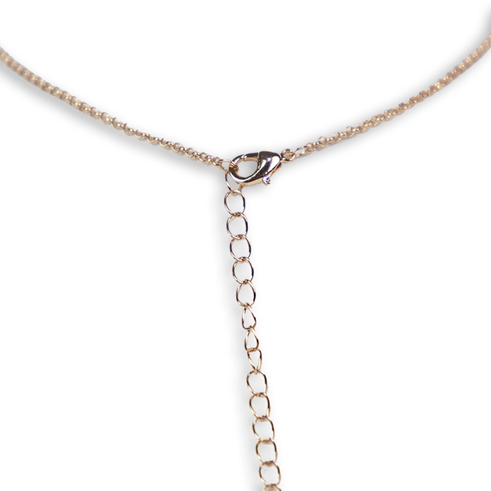 Collana girocollo KLK con formine tondeggianti a Y - immagine 5